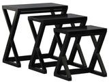 Manhattan Nest of Tables - Set of 3 V199-NT300ZB