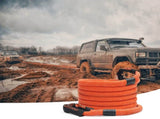 25.4 mm x 6.1 m Kinetic Recovery Tow Rope 17237 kg, Heavy-Duty Off Road Snatch Strap, Extreme Duty V952-SZNL1IN20FT0HUP3WV0