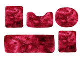5Pc Bath Mats for Bathroom, Quick-Dry Bathroom Rugs Sets Washable Non-Slip Bath Mat Ultra Soft V1189-LWWAL-20260325-01109