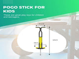 Black and Yellow Pogo Stick - Children's Large Jumping Jackhammer Toy V238-SUPDZ-28304910516304