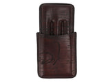 Leather Cigar Holder Travel Portable Soft Touch Elegant Breathable Cigar Case for Gift Giving V1294-YM0703-3117230042311