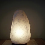 12V 12W 2-3Kg Himalayan White Salt Lamp Crystal Rock Natural Shape Unique Lamps V238-SUPDZ-32771874783312