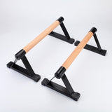 1 Pair Parallettes Set Push-up Parallel Bar Stretch Double Rod Stand Fitness V201-EBA1008BL8AU