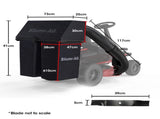 BAUMR-AG 150L Grass Catcher, for 30" 300RX Electric Ride on Lawn Mower V219-MOWACCBMC30A