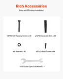 8 Pcs 4x4 Post Base Bracket Wood Fence Post Anchor Inner Size 3.6x3.6 in V952-QBLZDZTG8J20KQCNP001V0