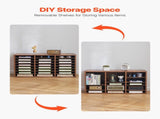 Literature Organizer, 24 Compartments Office Mailbox with Removable Shelves, Wooden Mailbox Sorter V952-WJJEKBHB24G5IEP06V0