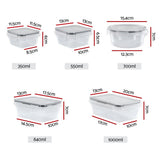 16-Piece Cereal Dispenser and Food Storage Container Set V1188-MS-617-120