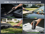 4-in-1 Cordless Handheld Vacuum with Suction & Blower Modes, 170ml Dust Cup, USB-C Charging, 4 V1107-CS-CZSCXCQ