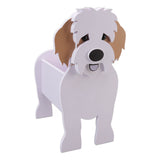 Cute Dog Flower Pot Dog Shaped Planter Pot Handicraft Plant Container Holder for Outdoor Indoor V1294-YM0717-3111220243011