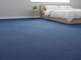5m Blue Carpet Tiles Set Commercial & Domestic Flooring for Office, Retail, Home V63-953001