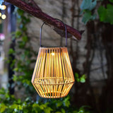 Rattan Hanging Lantern Outdorattan hanging lantern, outdoor lantern, bohemian outdoor decor, natural V1102-124-14697