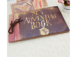 1 Set Photo Album Vintage Design Adventure Book Creative DIY Scrapbook Album for Weddings Travel V1263-JX-2510