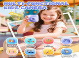 48MP Kids Digital Camera with Instant Print, 1080p FHD, 10x Zoom, 32GB Memory Card, 3-inch Screen, V1188-MS-325-0019