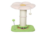Pawz Cat Scratching Post Flower 61.5cm Cat Tree Tower PT1397-PK-AU