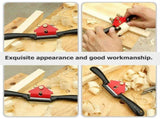 Premium Hand Planer Spokeshave with Black Alloy Steel Blade for Precision Wood Shaping and Carpentry V1370-AZ4-11518