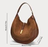 The Ultimate Versatile "Dumpling Bag" Spacious & Color-Blocked Design, Perfect for Commuting & V1385-DJB-WU-927-003