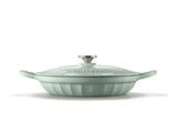 BUYDEEM CP581 Enameled Cast Iron Dutch Oven V943-CP581-28CM-GREEN