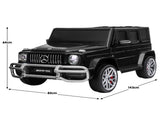 Kahuna Mercedes Benz AMG Licensed G63 Kids Electric Ride On Car Remote Control Dual 50W Motors CAR-G63-S307-BK