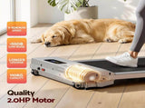 Everfit 3 in 1 Walking Pad Treadmill 12% Incline Under Desk Treadmills for Home Gym With 38cm Wide TMILL-380-2INC-SI