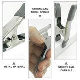 Clip 6 PCS for Canvas Heavy Duty Muslin Spring Clamps Wood Working Clips Backdrops Metal V1369-AZ3-W-20065