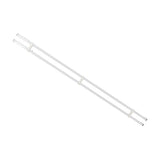 1.5m Double Curtain Tracks Aluminium Rail & Brackets For Both Curtain and Sheer with ceiling and V63-849681