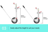AL-KO 10in Ratchet Trailer Boat and Caravan Jockey Wheel ALKO-10