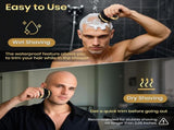 6D Magnetic Bald Shaver for Men Cordless Rechargeable Electric Head Shaver with LED Display, IPX6 V1107-CS-LTDDTXD