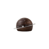 Rotating Perpetual Calendar Vintage Wooden Desk Ornament Solid Black Walnut Handcrafted Portable V1237-ZY-924-405