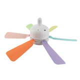 Socket Light Fan LED Dimmable Remote Control Socket Ceiling Fan with 6 Leaves E26 E27 Base for Home V1294-YM0901-3119250013411
