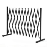Retractable Aluminium Garden Gate Pet Fence Durable Indoor Outdoor V178-66922