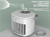 Fan - Small fan - Portable air - Mini mobile air conditioner - Personal evaporative air V1188-MS-313-0934