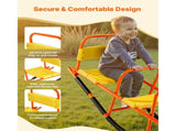 Kids Seesaw 90 kg Capacity Metal Rocking Teeter Totter with Handles V952-WGDZDQQBJS3RPB7KK001V0