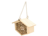 Wooden Bee House Decorative Hanging Insect House Insect Hotel for Garden Supplies V1294-YM0901-3111210121511