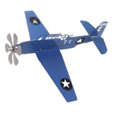 Airplane Weather Vane Iron Stainless Steel Outdoor Wind Spinner Windmill for Garden Patio Lawn Yard V1366-AZ2-W-18542