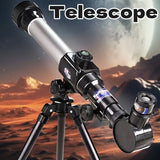 **Entry-Level Quick-Setup Astronomical Telescope Stable Tripod, Four-Step Star and Landscape V1106-HQWYJ001