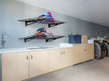 Garage Storage Shelving, 2 Pack, 48 x 12 in Heavy Duty Garage Shelves Wall Mounted, 400 lbs Load V952-QXCKGBDHSSC48L638V0
