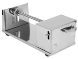 Stainless Steel Hand Crank Manual Spiral Potato Twisters Vegetable Cutter Slicing Tool Kitchen V1294-YM0901-3118200173911
