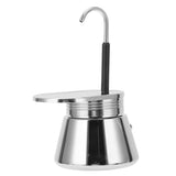 Single Spout Mocha Pot Stainless Steel Hand Pour Latte Classic Coffee Pot for Home Office 200ml V1294-YM0716-3118220132712