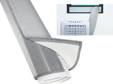 Insulated Portable Air Conditioner Hose Cover Wrap, AC Hose Hose Protective Dust Sleeve Fit 5-inch V1192-AZ-W-11750