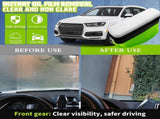 Glass Cleaner, 4oz Windshield Oil Film Remover to Preserve Clarity, Immediately See the Effects for V1366-AZ2-W-11561