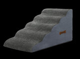 Pawz 5 Steps Pet Stairs Dog Ramp High Density Foam Grey PT1268-5-GY