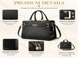 Fashion Dog Purse Carrier for Small Dogs with Shoulder Strap - PU Leather Pet Carrier for Dogs and V1192-AZ-W-26492