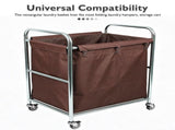 Laundry Cart Liner Bag Coffee Versatile Storage Solution V1369-AZ3-W-19202