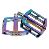 SWETRACE Colorful Aluminum Alloy Foot Pedals for Cyclists 1 Pair 4.5*3.6*0.8in V1189-LWWAL-20260327-03734