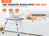 Tub Transfer Bench for Bathtub, Adjustable Shower Seats for Adults, Lightweight Shower Bench for V952-GDSYGZYTLSLBISSULV0