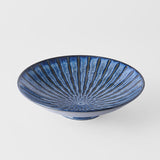 Serving Bowl 28cm Water Channels Glaze V637-C2231