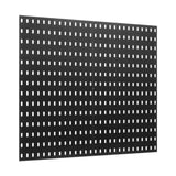 VEVOR Pegboard Combination Kit 280 x 280 mm Plastic Pegboard 4 Panels Black V952-GJGBHSSL11111EGUEV0