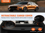 Retractable Cargo Cover for Toyota, Upgraded Waterproof Trunk Cover Security Shield Shade for Toyota V952-YCKSSSHCGYCKFMAAUV0
