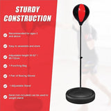 Kids Boxing Punching Bag Set Childrens Training Gloves & Fitness Stand V63-802127