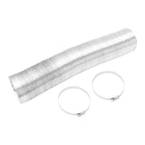 Vent Hose 4 Inch Flexible Double Sided Aluminum Foil Duct Ventilation Pipe 4 Layer Protection V1294-YM0703-3111230095912